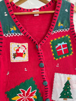 Load image into Gallery viewer, Christmas Sweater Vest-Bust 36