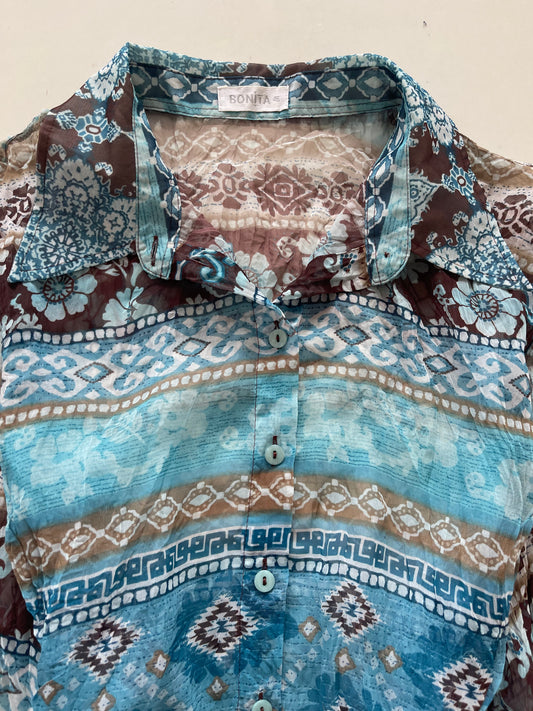 Vintage Sheer Shirt-Bust 48