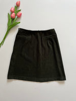 Load image into Gallery viewer, EXPRESS SUEDE SKIRT - WAIST 26