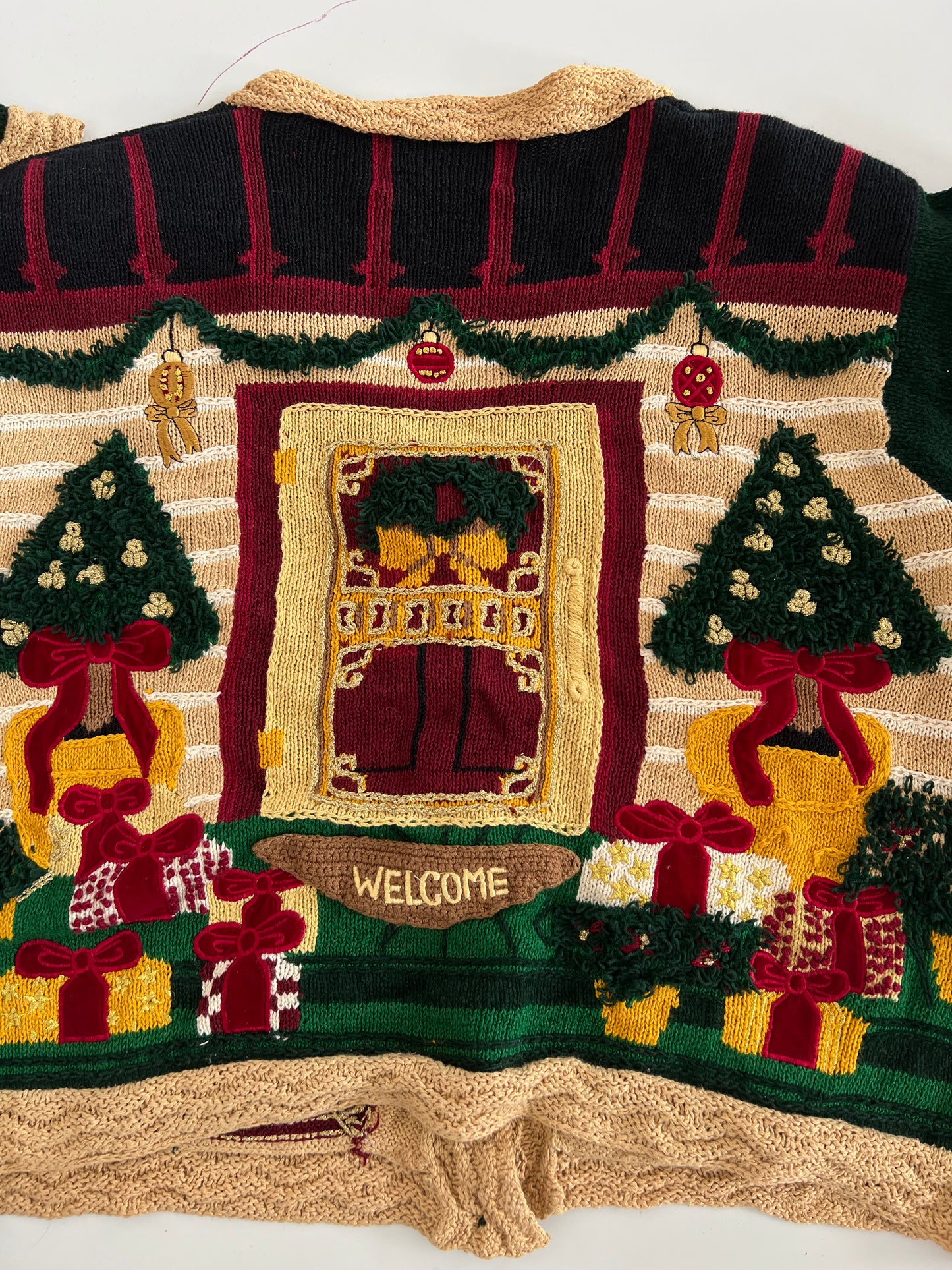 Eagies Eye Landscape Christmas Sweater-Bust 50