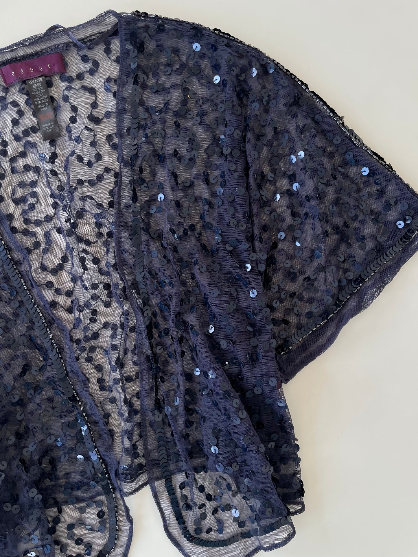 Debut Sequin Top-Bust 44
