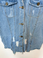 Load image into Gallery viewer, Alto Denim Vest-Bust 38