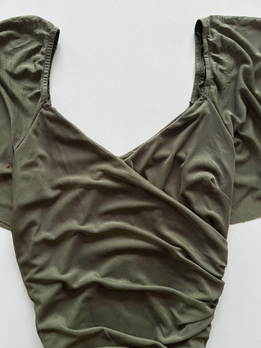 Olive Dress-Bust 32 to 34