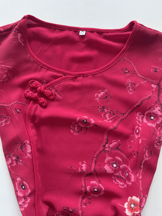 Chinese Blossom Dress-Bust 38
