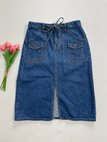 Load image into Gallery viewer, Long Denim Skirt-Waist 30