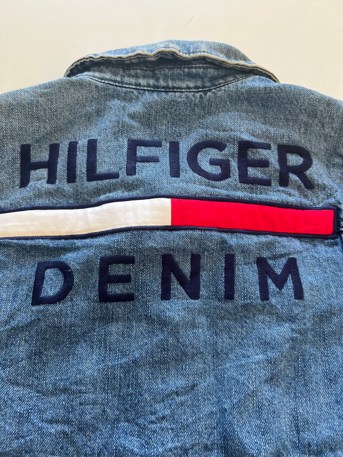 Tommy Hilfiger Vintage Denim Jacket-Bust 36