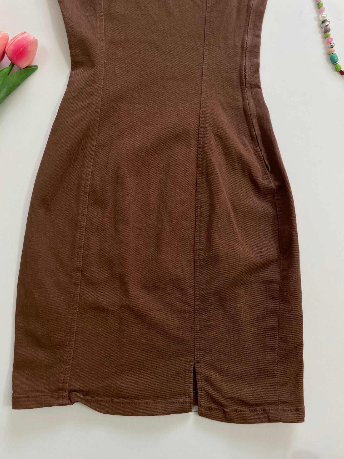 H&M Denim Dress-Bust 26