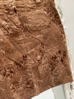 Load image into Gallery viewer, Paisley Corduroy Skirt-Waist 28