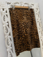 Load image into Gallery viewer, Vintage Suede Skirt-Waist 34