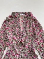 Load image into Gallery viewer, Ruffle Sheer Shirt-Bust 36