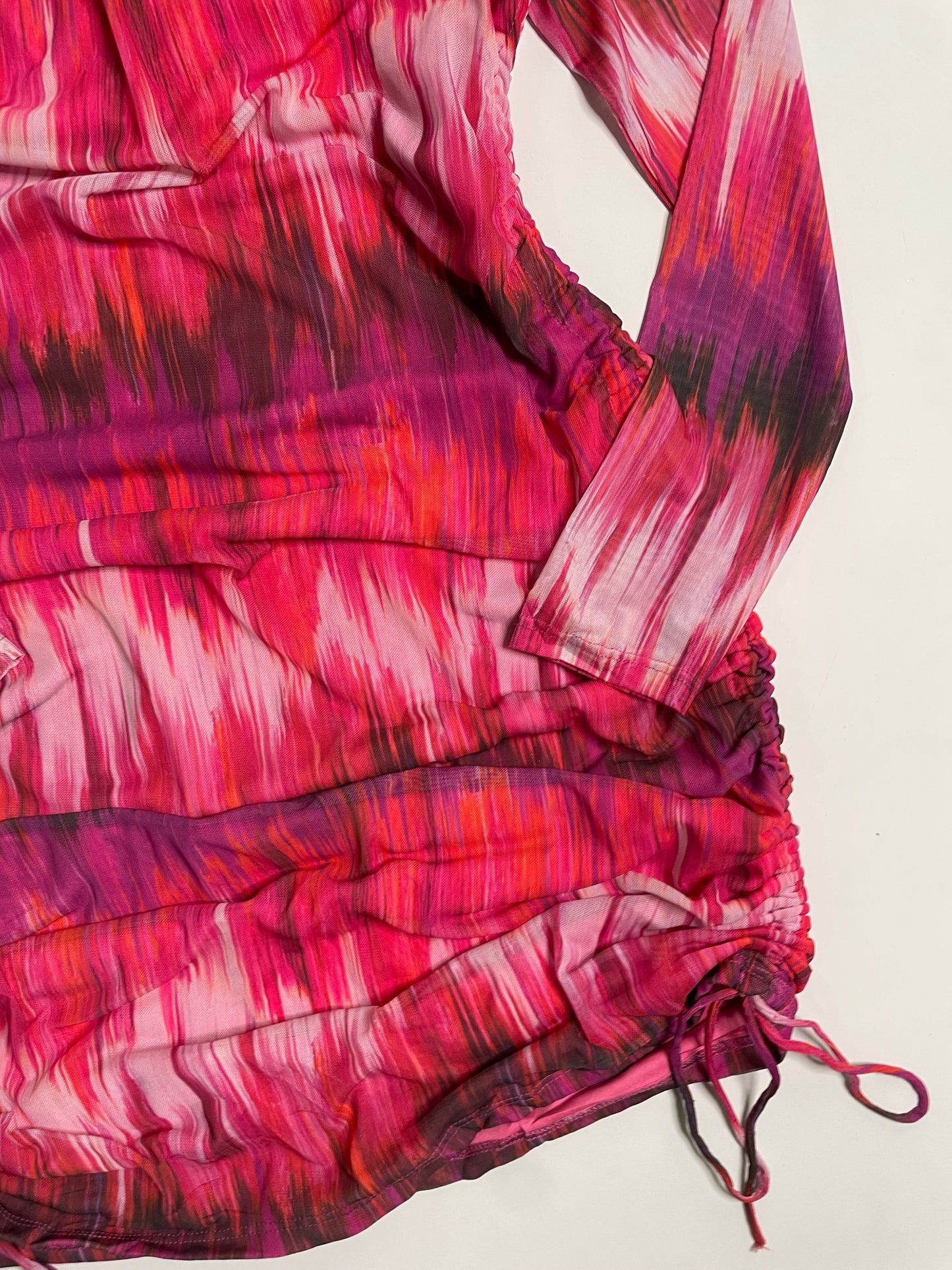 Reserved Ruched Dress-Bust 34 to 36
