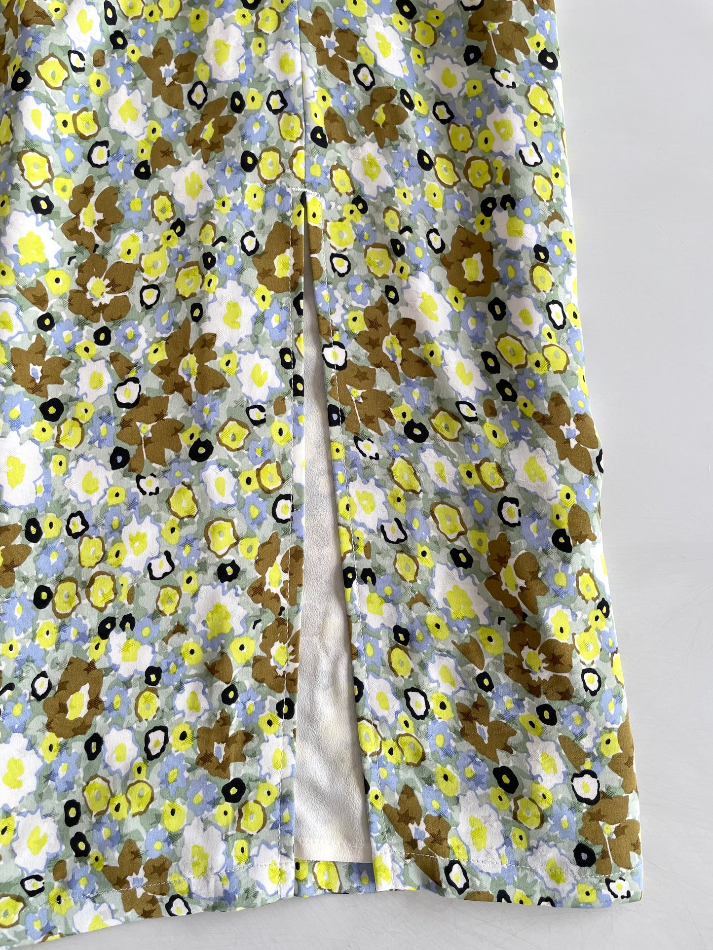 Floral Slit Skirt-Waist 26