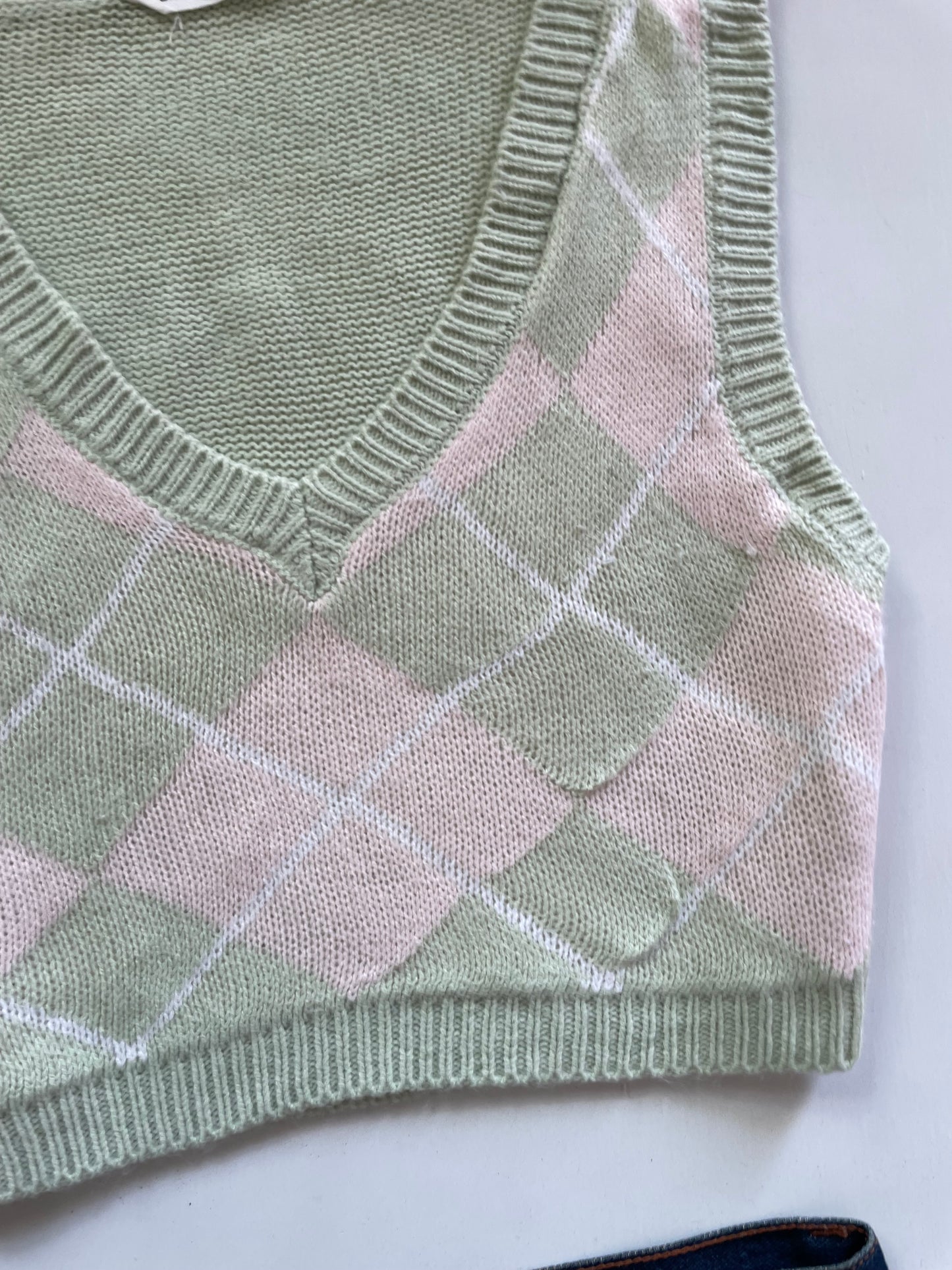 Bluenotes Chunky Sweater Vest-Bust 32
