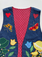 Load image into Gallery viewer, Two Sided Embroidered Waistcoat-Bust 40