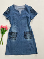 Load image into Gallery viewer, Denim Dress-Bust 34