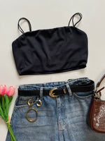 Load image into Gallery viewer, Pazzo Sold Black Top-Bust 30 to 32