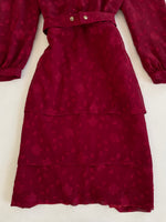 Load image into Gallery viewer, Roses Vintage Dress-Bust 44