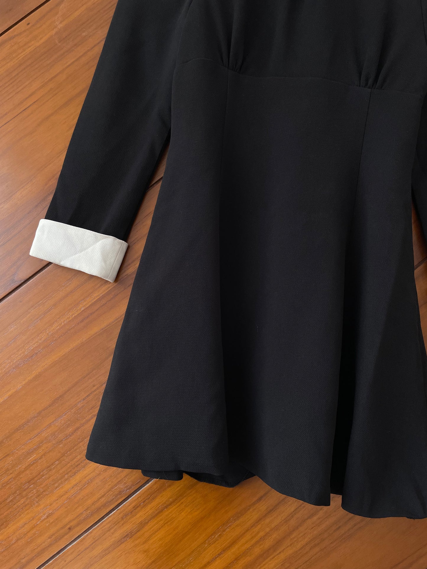 Korean Black Dress-Bust 30