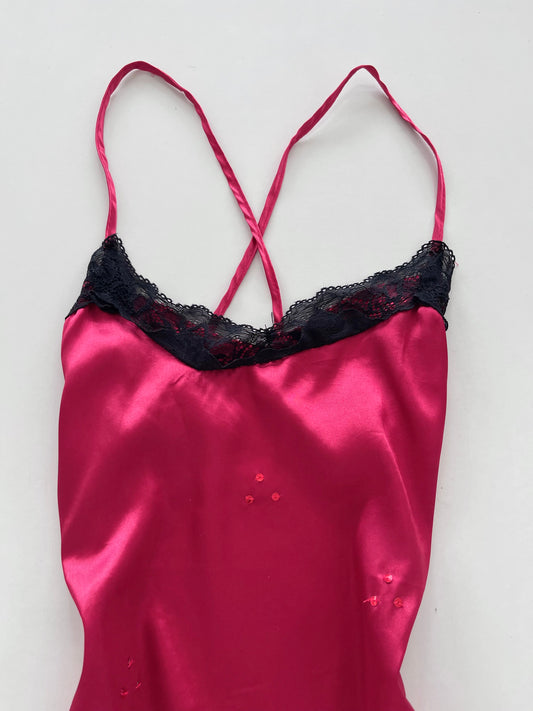 Satin Lacy Loungewear-Bust 36