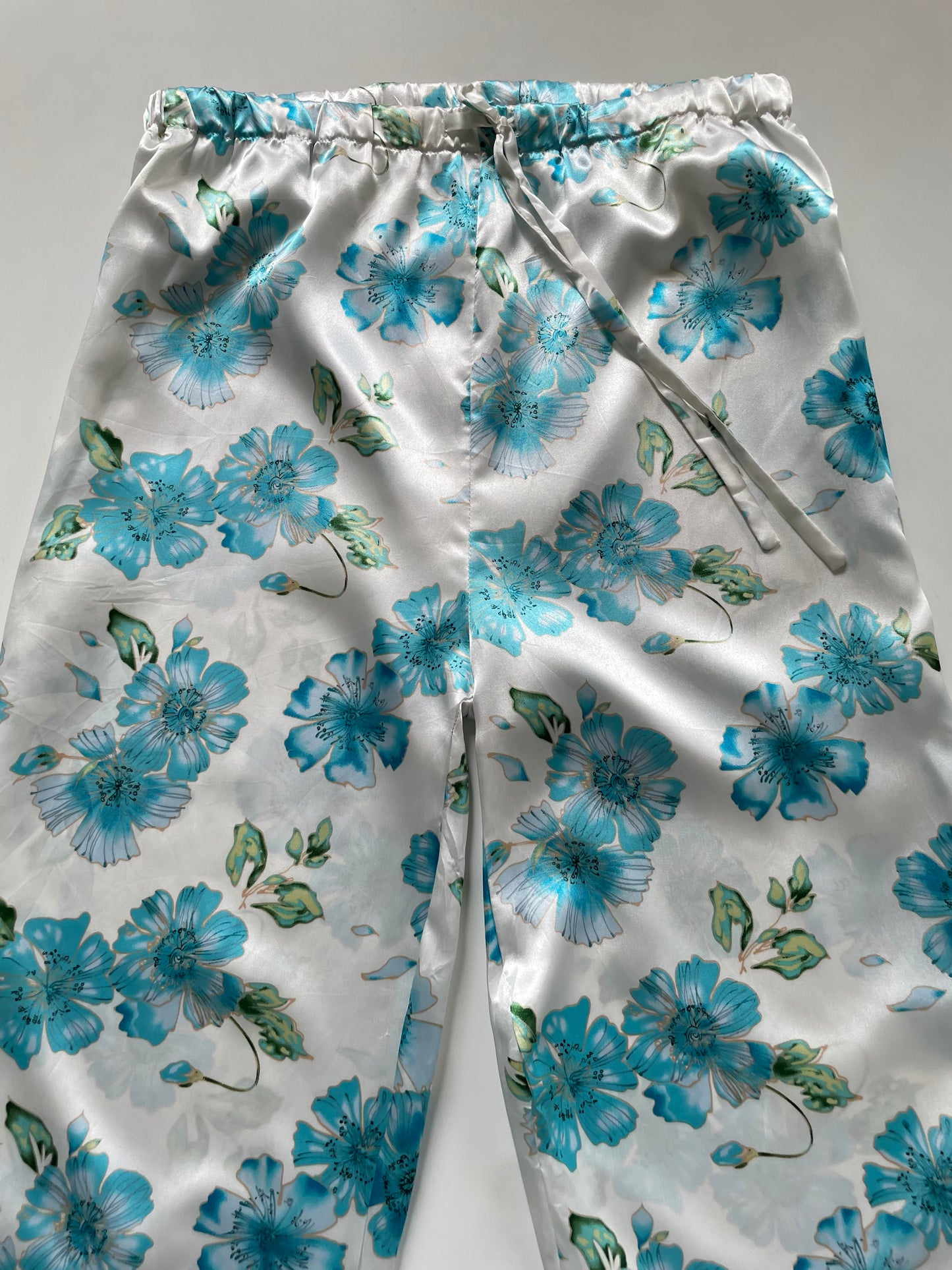 Satin Lounge Pants-Waist 28 to 32