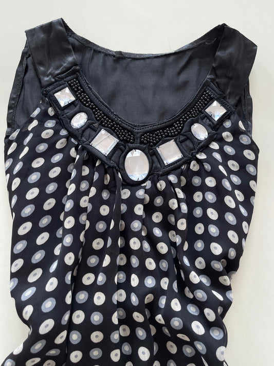 Vintage Embroidered Top-Bust 40