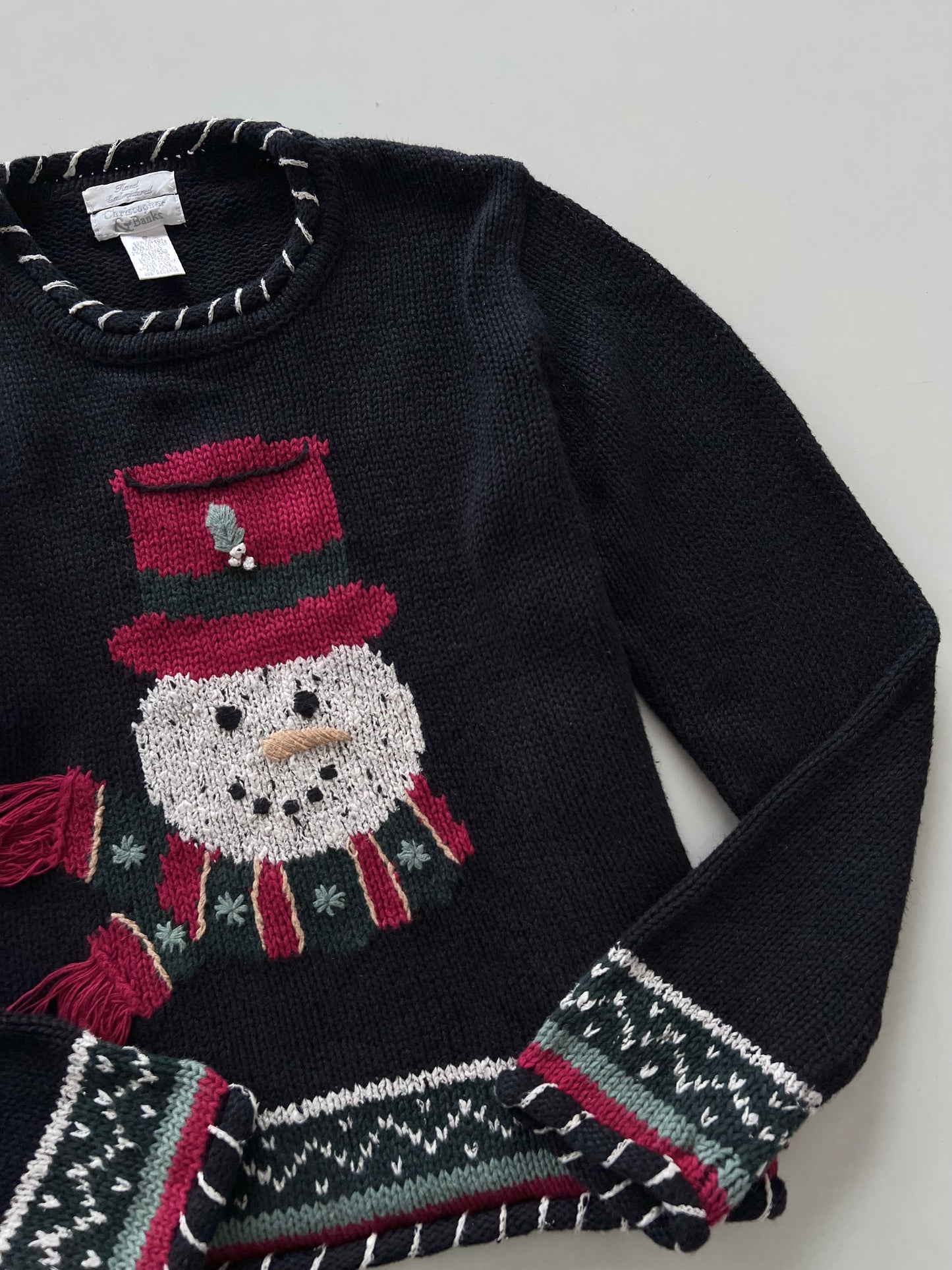 Christopher & Banks Christmas Sweater-Bust 38