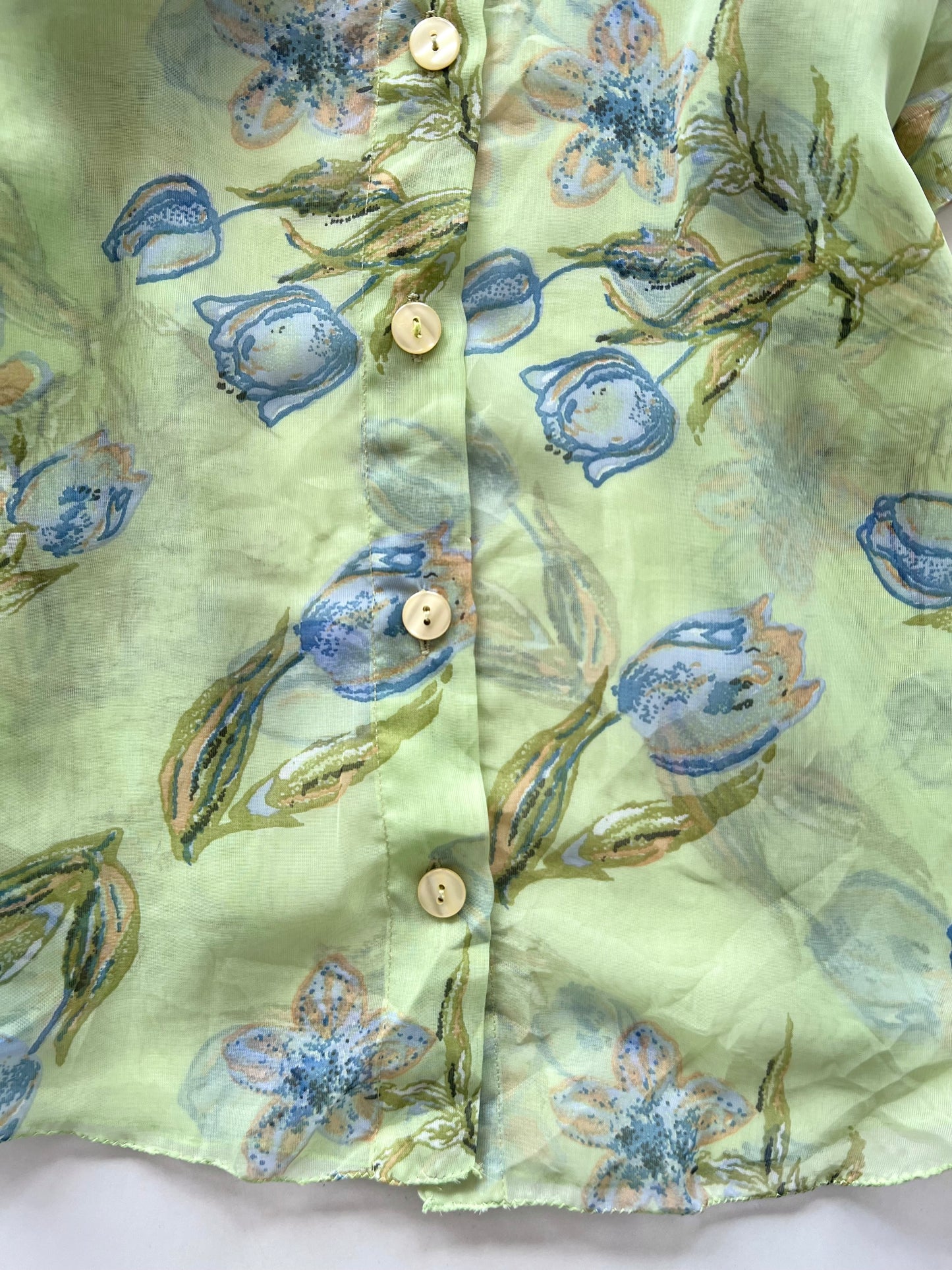 Vintage Sheer Shirt-Bust 46