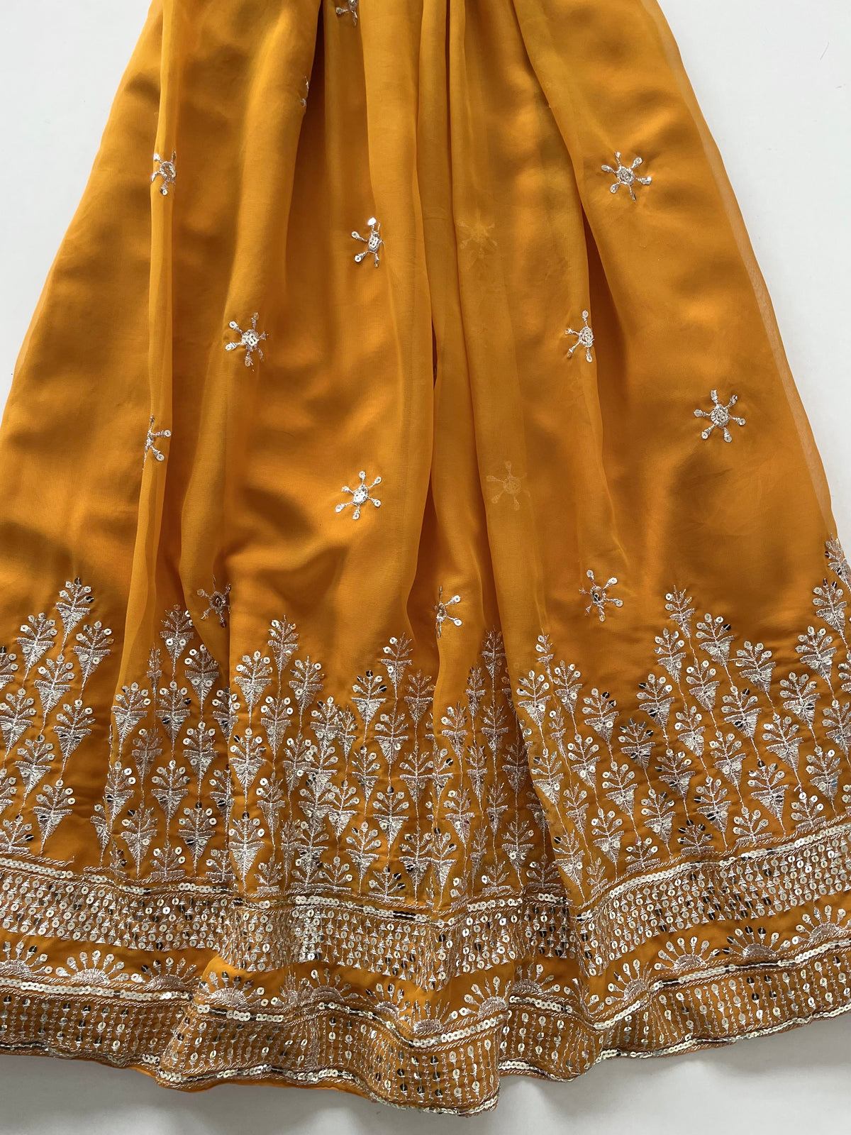 Embroidered Sequin Dress-Bust 36