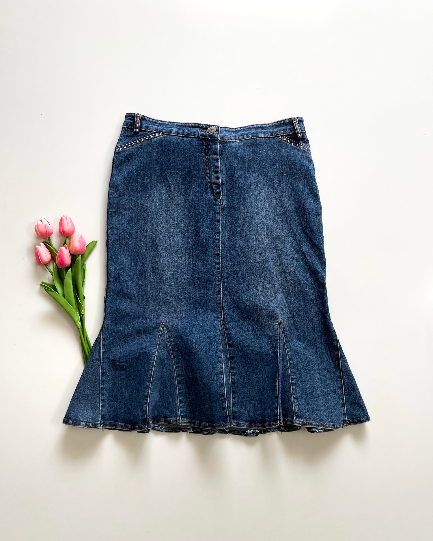 Denim skirts