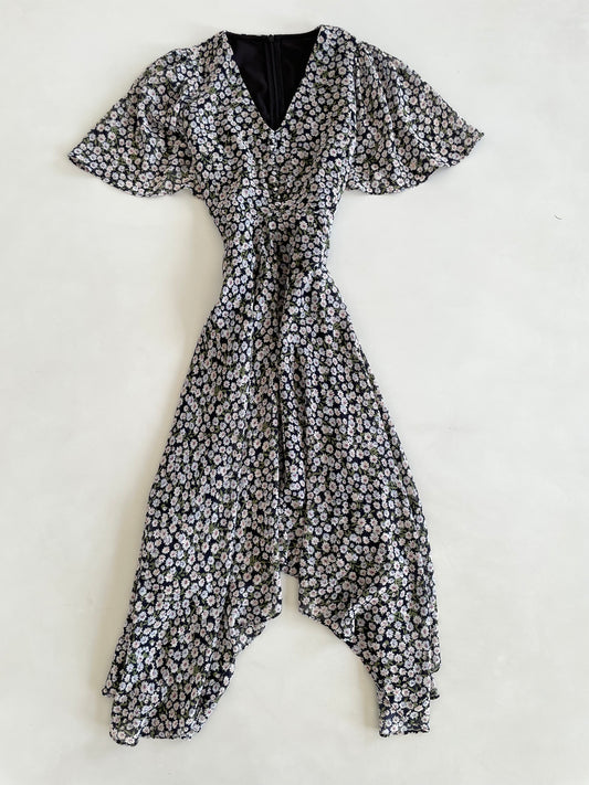 Asymmetric Dress-Bust 34