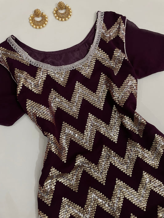 Sequin Kurta-Bust 38