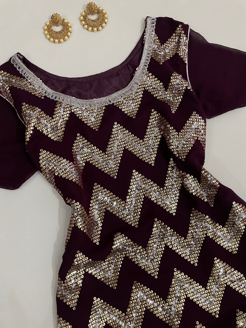Sequin Kurta-Bust 38