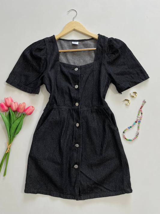 Denim Dress-Bust 30