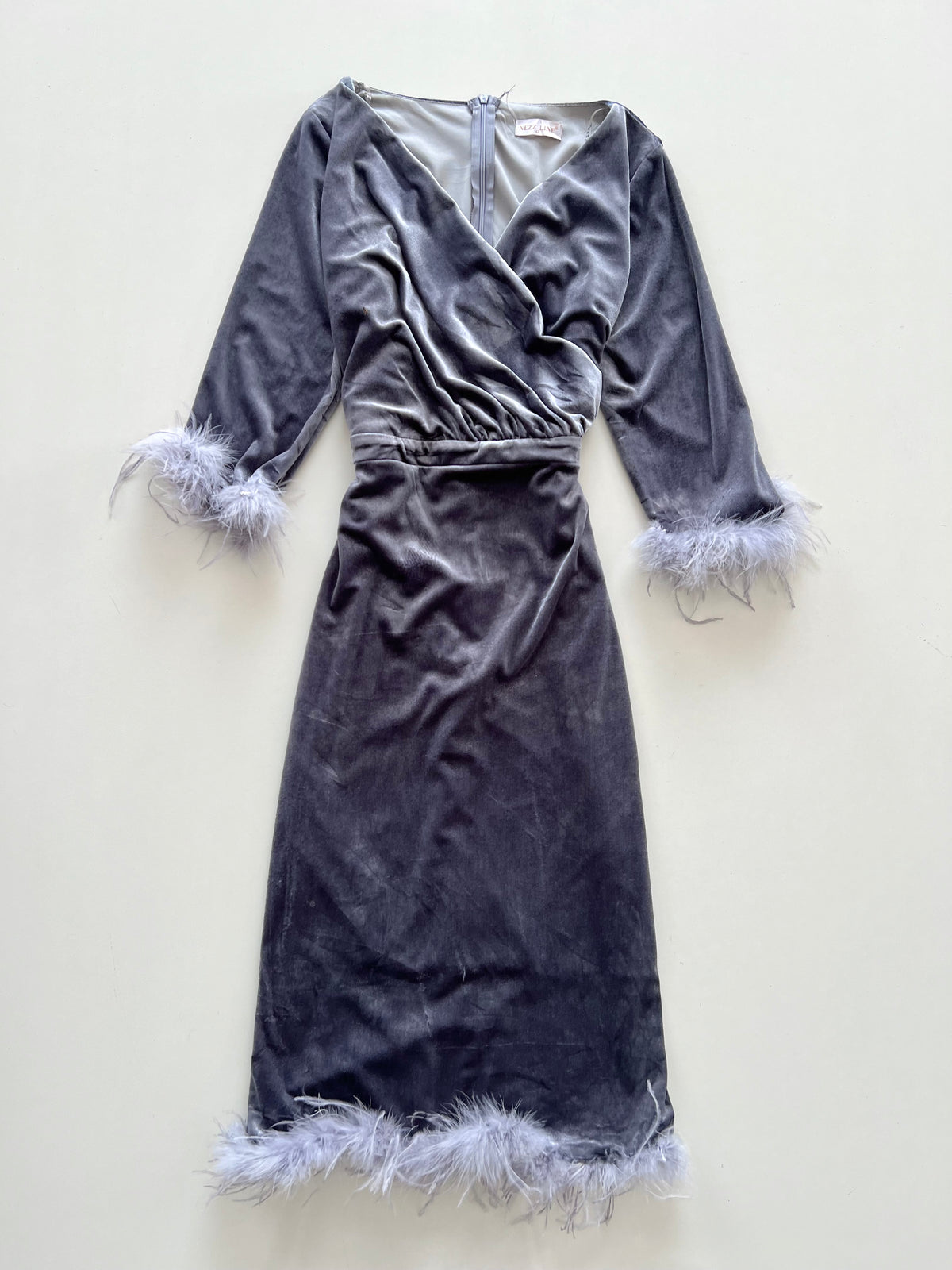 Chenille Vintage Dress-Bust 40 to 42