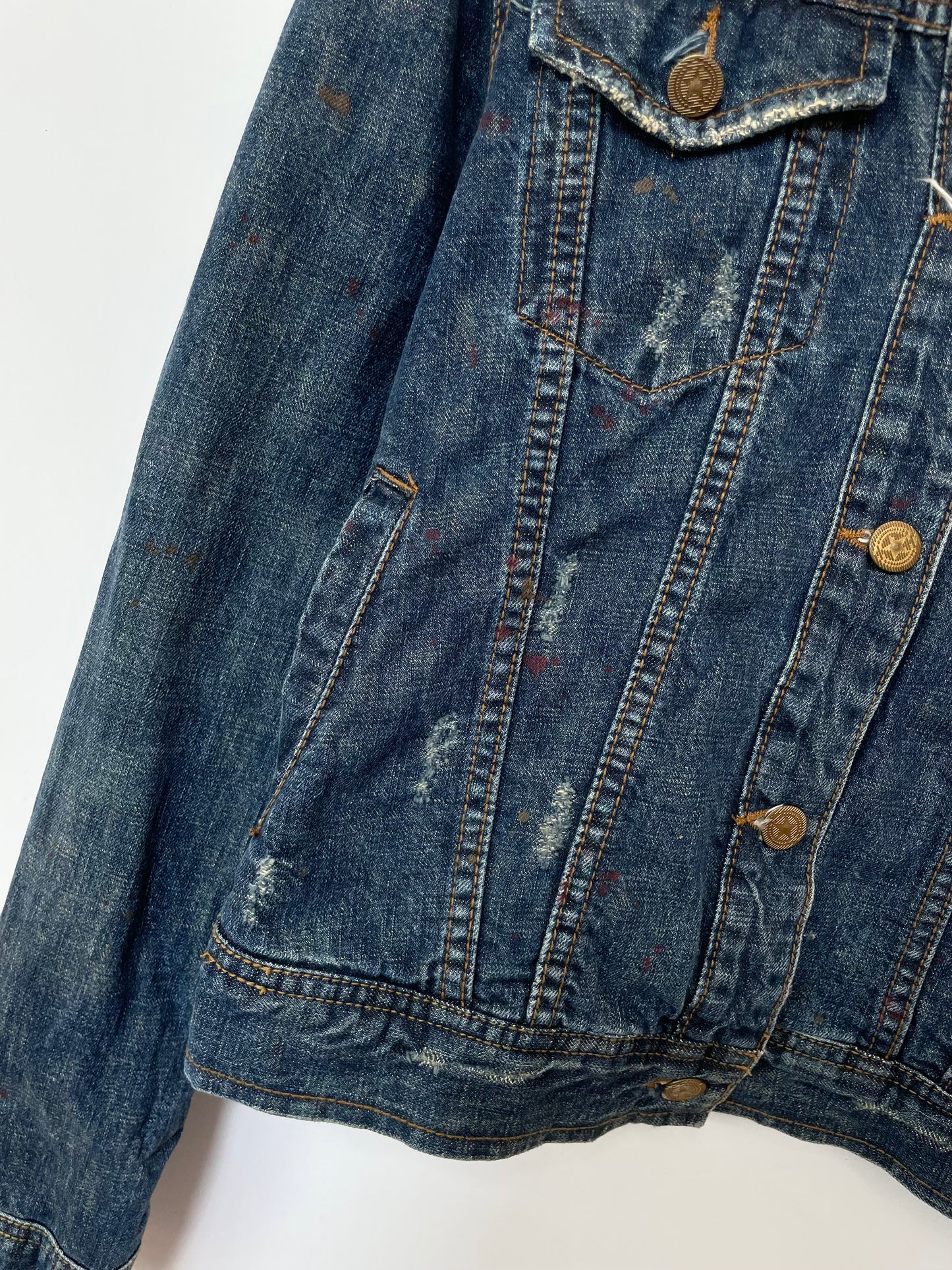 Baby Girl Denim Vest-Bust 34