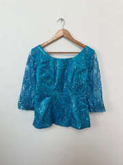 Vintage Sequin Top-Bust 40