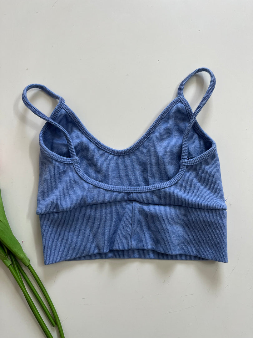 MINI CLOSET RIBBED SPORTS BRA - BUST 28 TO 30