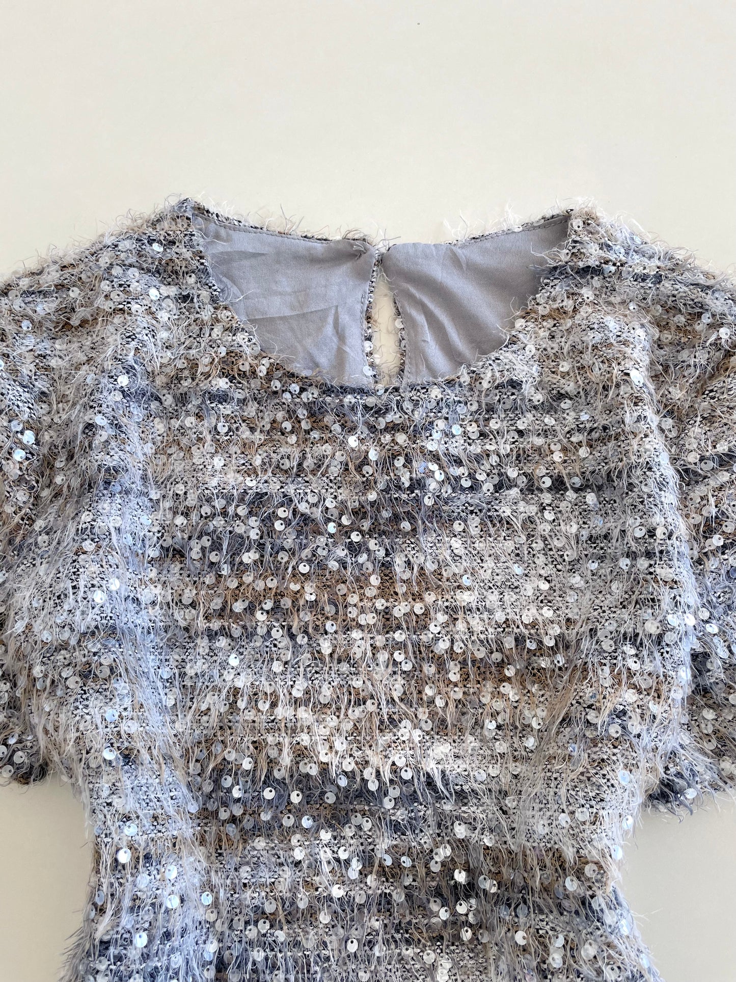 Sequin Top-Bust 36
