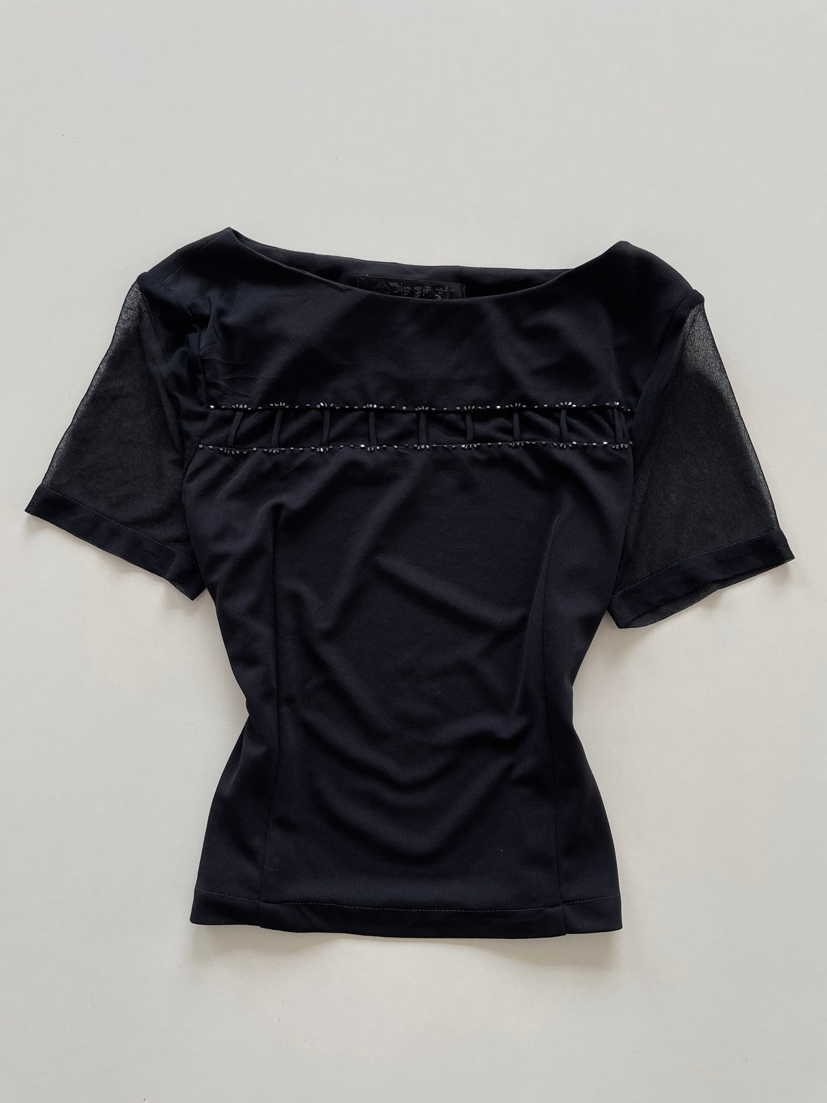 Black Vintage Top-Bust 36