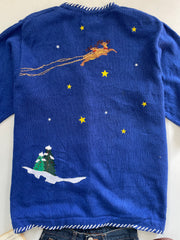 The Quacker Factory Embroidered Christmas Sweater-Bust 50