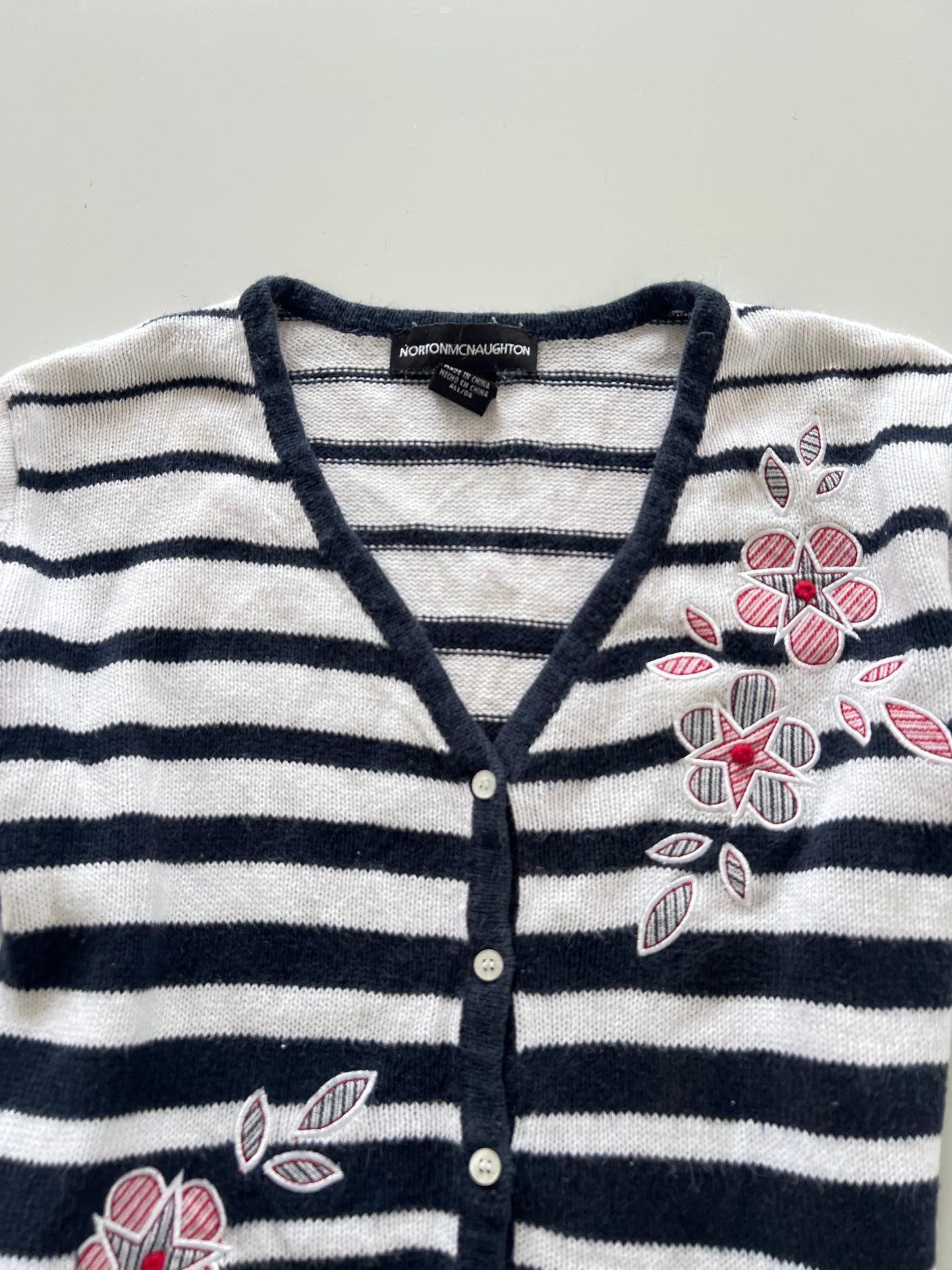 Nortonmcnaughton Embroidered Sweater-Bust 40