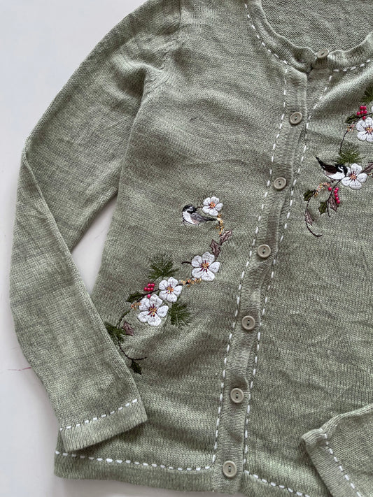 Embroidered Sweater-Bust 44