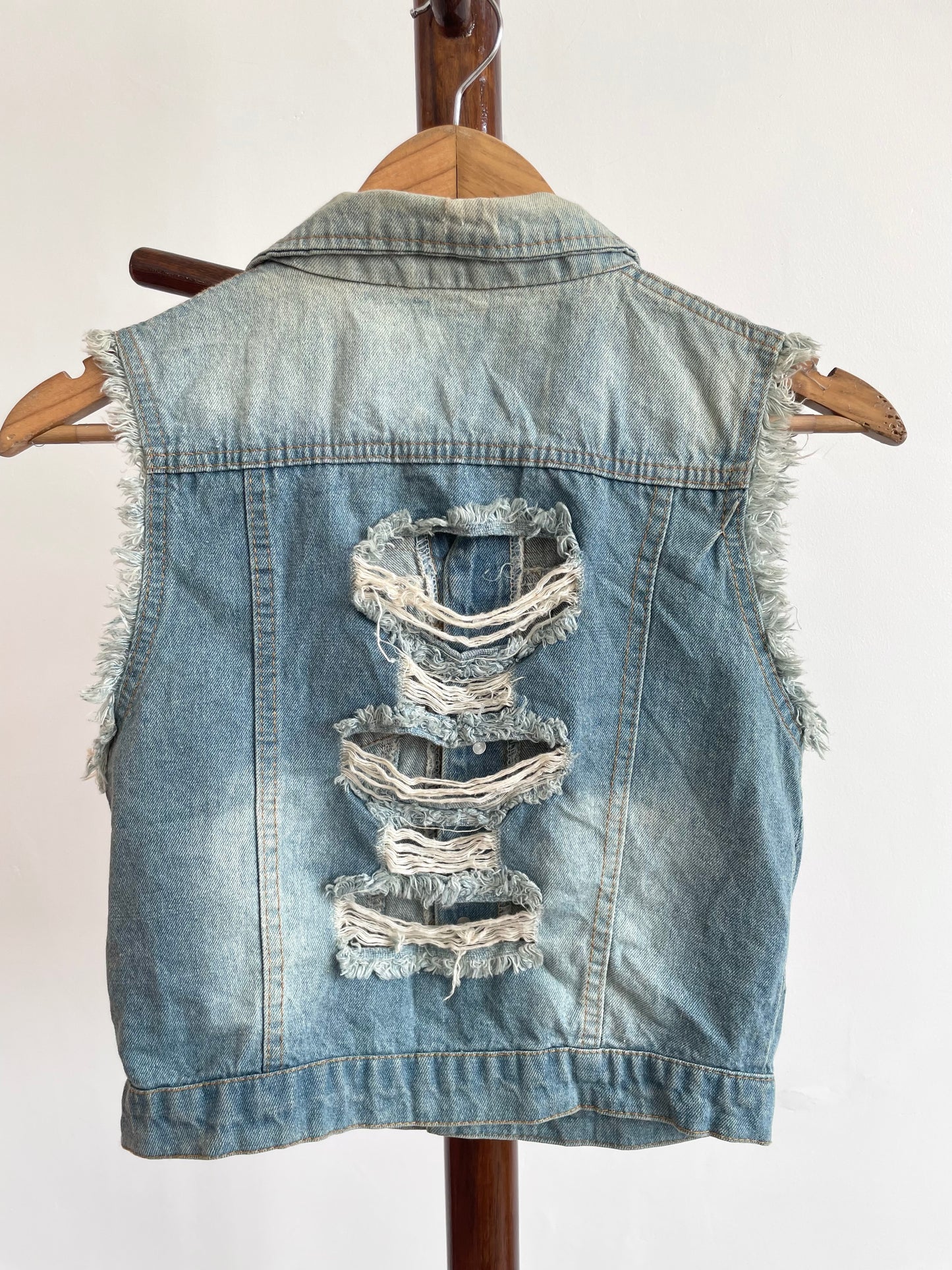 Denim Vest-Chest 32