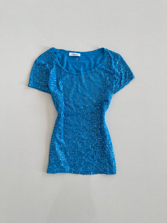 Calvin Klein Sequin Top-Bust 34 to 36