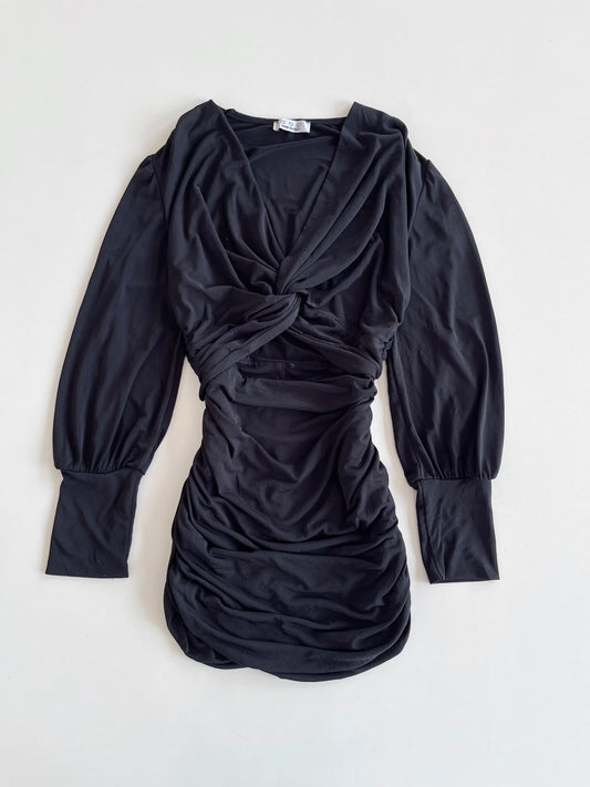 Black Cutout Dress-Bust 36 to 40