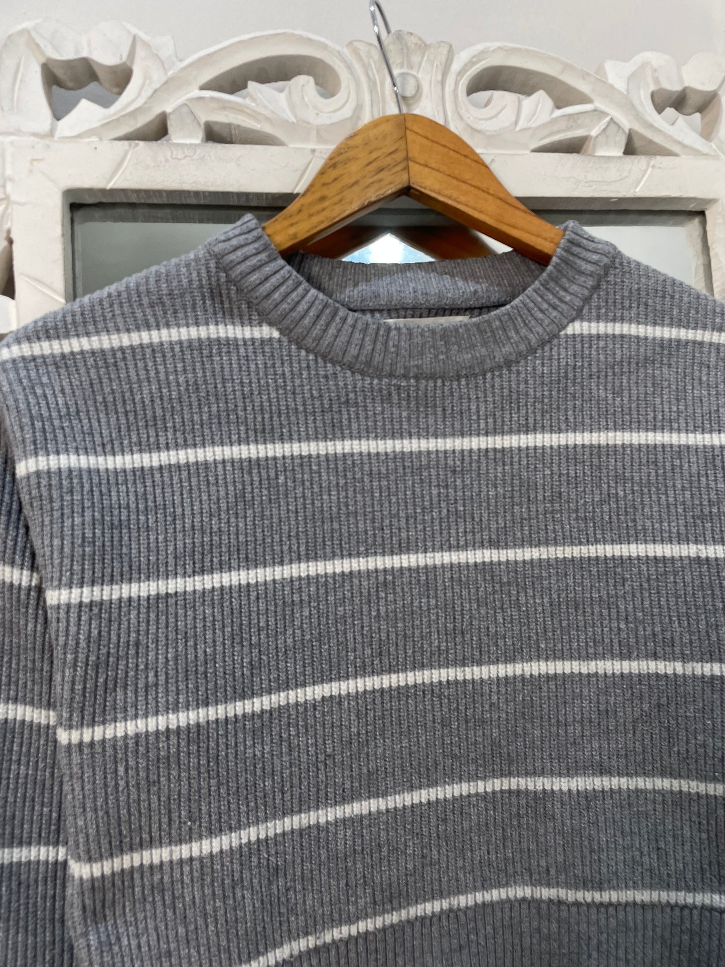 Zara Chunky Pinterest Sweater-Chest 36
