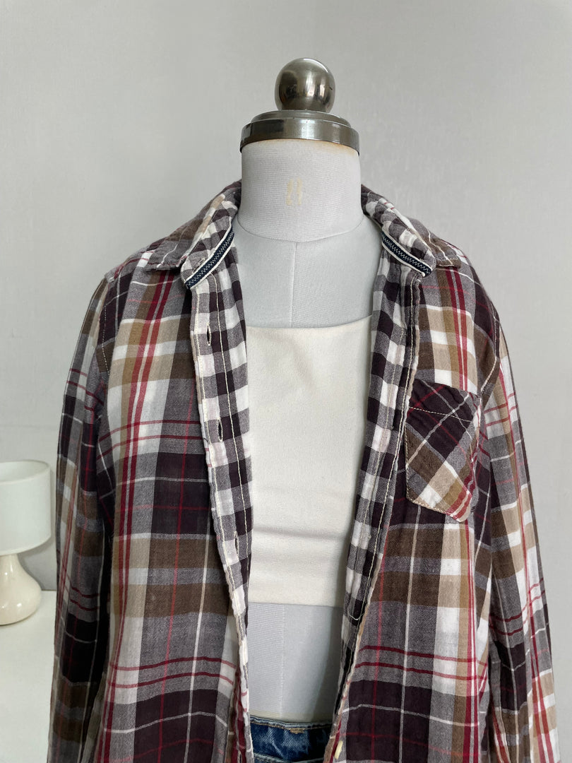 Plaid Shirt - Bust 36