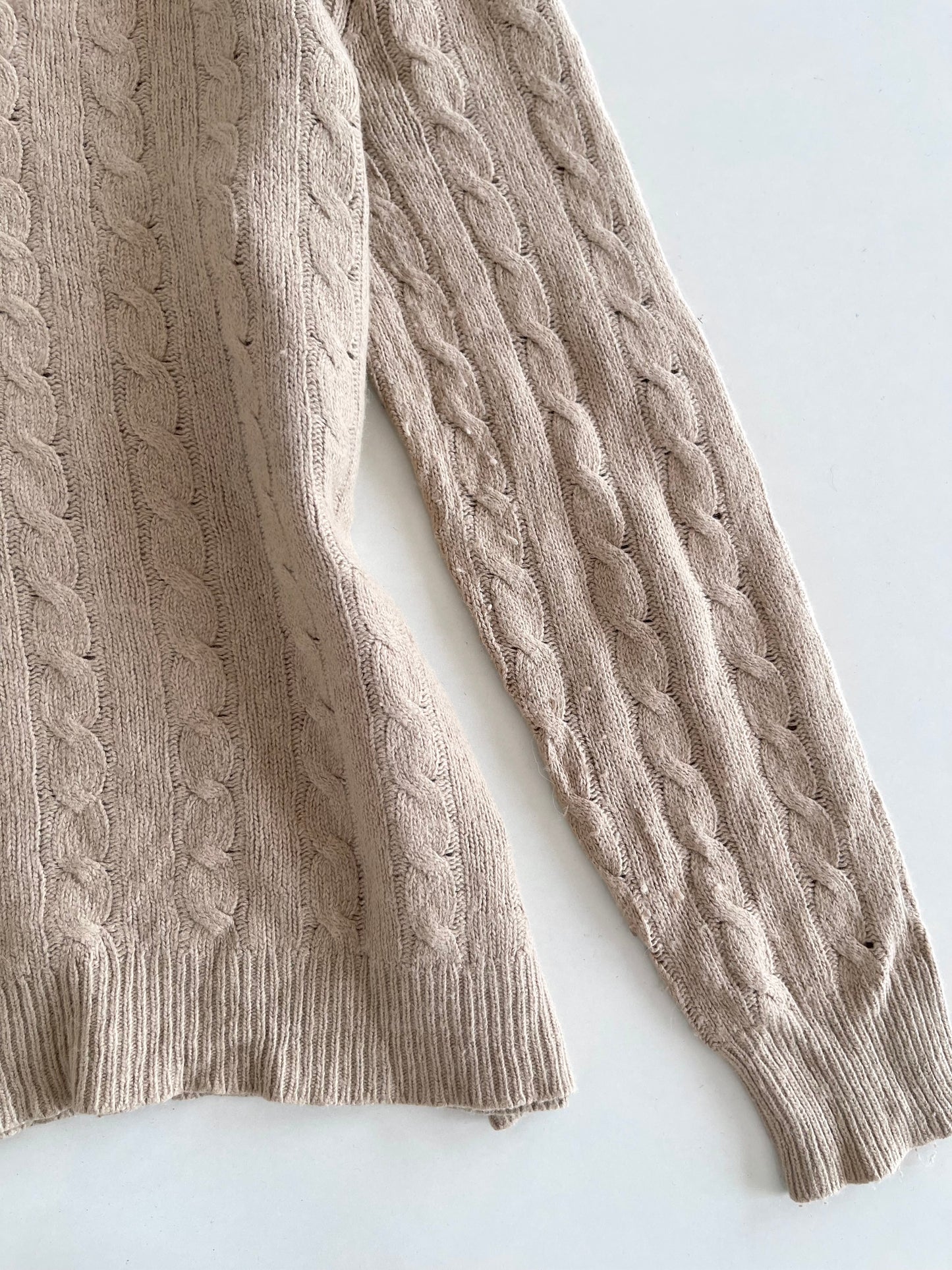 Ralph Lauren 18% Lambswool Vintage Sweater-Bust 34