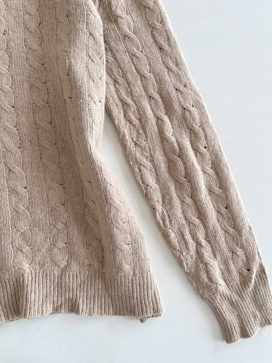 Ralph Lauren 18% Lambswool Vintage Sweater-Bust 34