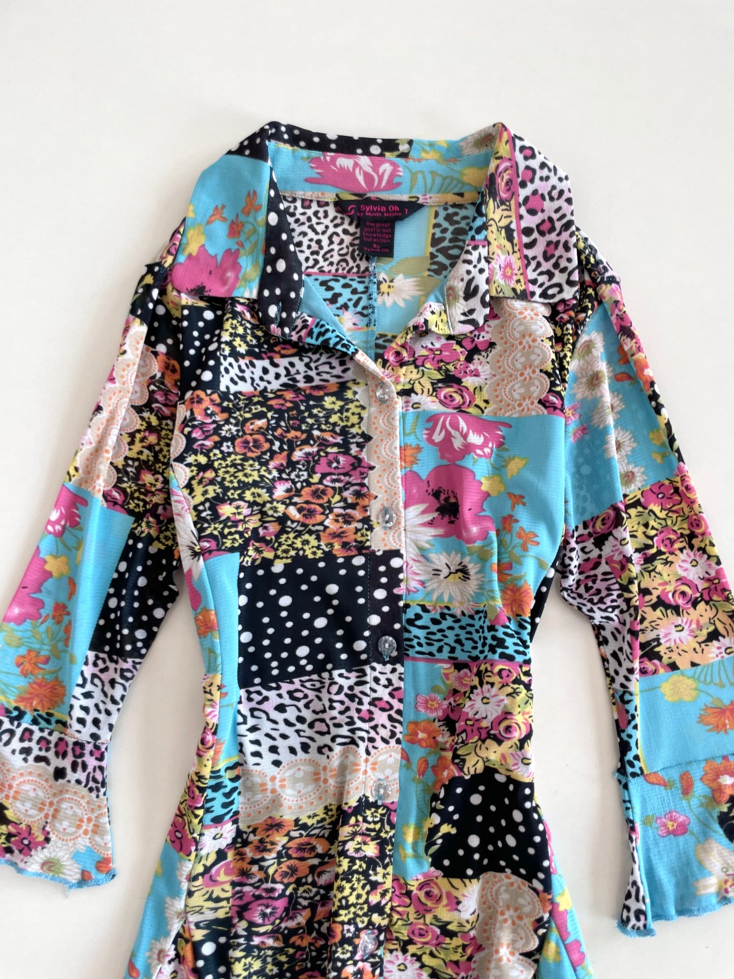 Sylvia Oh by Monte Milano Vintage Dress-Bust 36